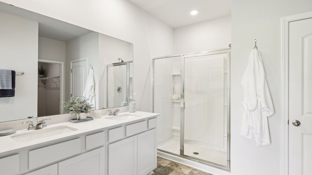 Furnished interior in a model home at Woodbridge Glen Single Family in Lebanon (Image 7). Furnished interior in a model home at Woodbridge Glen Single Family in Lebanon (Image 7).