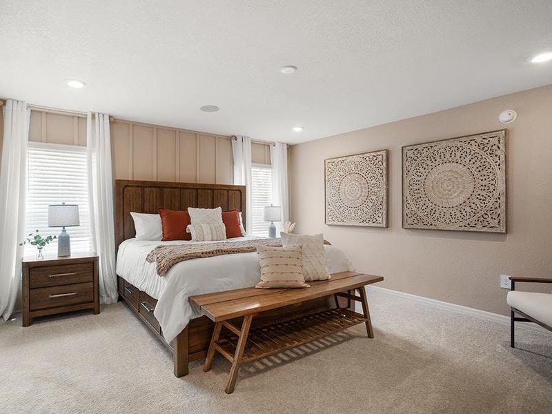 These new homes in Ruskin include a large, private owner`s suite - Parker model home in Ruskin, FL
