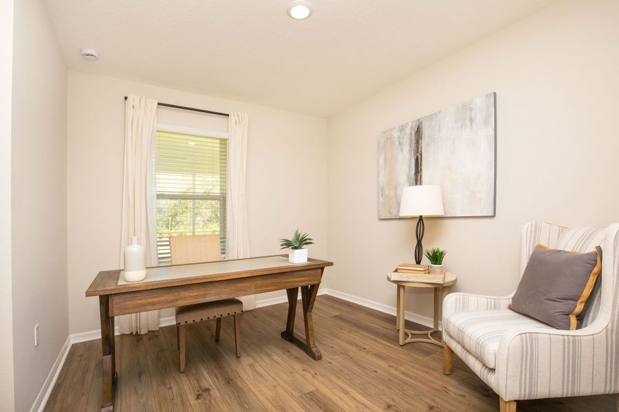 Furnished interior in a model home at Marion Oaks in Ocala (Image 6).