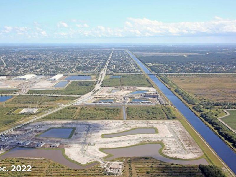 Site preparation and early development at BELTERRA in Port St. Lucie, FL (Image 116).