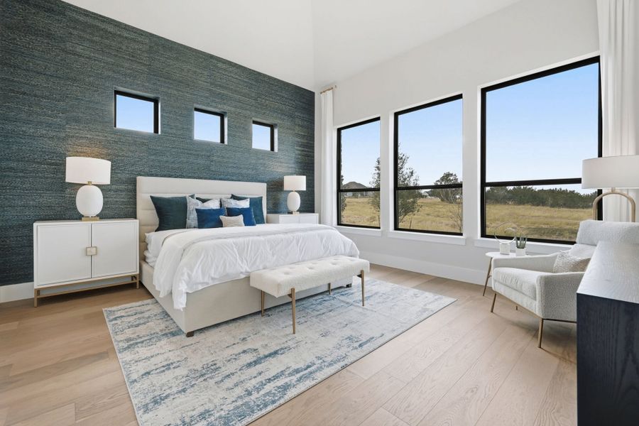 Furnished interior in a model home at Feathergrass in Florence (Image 9). Furnished interior in a model home at Feathergrass in Florence (Image 9).