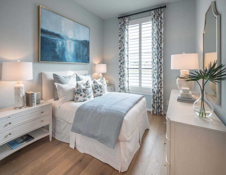 Furnished interior in a model home at Fulbrook on Fulshear Creek: 60ft. lots in Fulshear (Image 38).