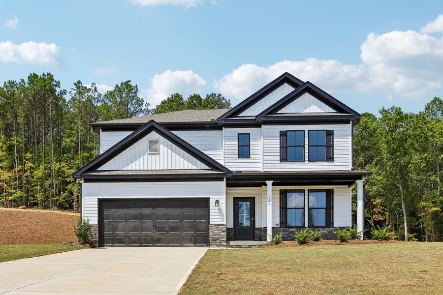 Front exterior of a home in the Savoy Park community, located in Covington, GA (Image 3). Front exterior of a home in the Savoy Park community, located in Covington, GA (Image 3).
