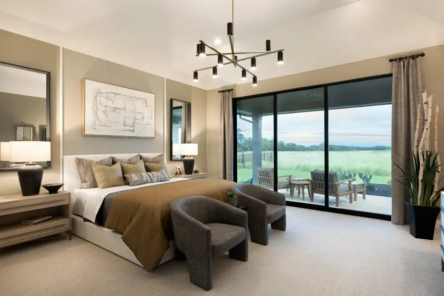 Furnished interior in a model home at Westridge in New Braunfels (Image 6). Furnished interior in a model home at Westridge in New Braunfels (Image 6).