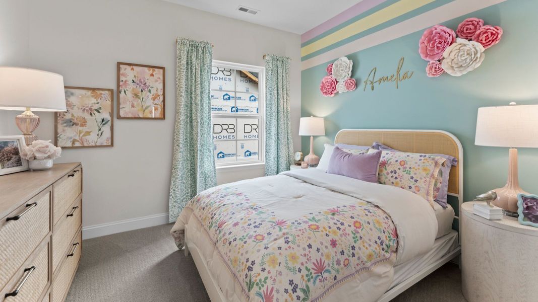 Furnished interior in a model home at Miller Farm Single Family Homes in Pineville (Image 48). Furnished interior in a model home at Miller Farm Single Family Homes in Pineville (Image 48).