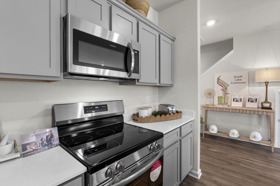 Furnished interior in a model home at South Lake Commons in Lexington (Image 15).