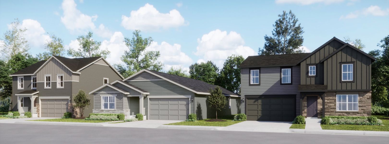 Camden Percheron Streetscape