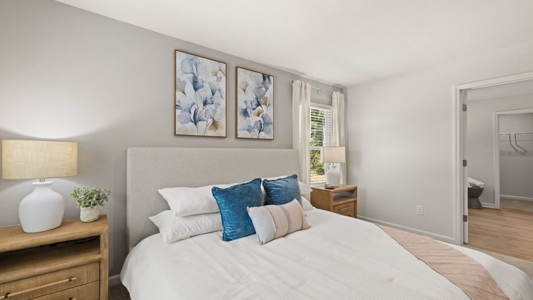 Furnished interior in a model home at Pointe Park in Union City (Image 44). Furnished interior in a model home at Pointe Park in Union City (Image 44).