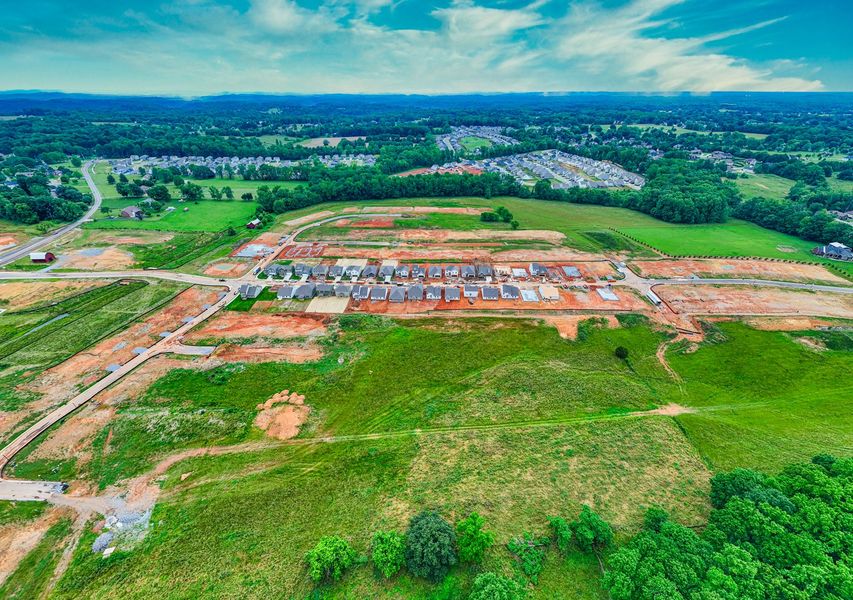 Site preparation and early development at Dorris Farm at Willow Springs in White House, TN (Image 17).