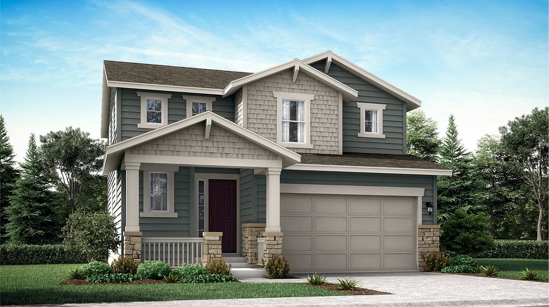 Image 1 of the Parkdale: The Pioneer Collection community in Erie, CO.