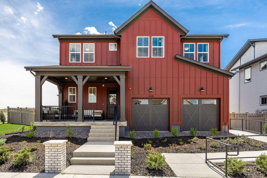 Front exterior of a home in the Westerly community, located in Erie, CO (Image 3). Front exterior of a home in the Westerly community, located in Erie, CO (Image 3).