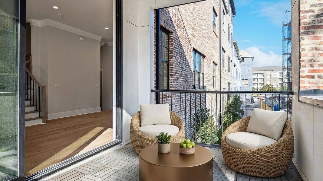 Exterior details of a home in Addison Grove, Addison (Image 4).