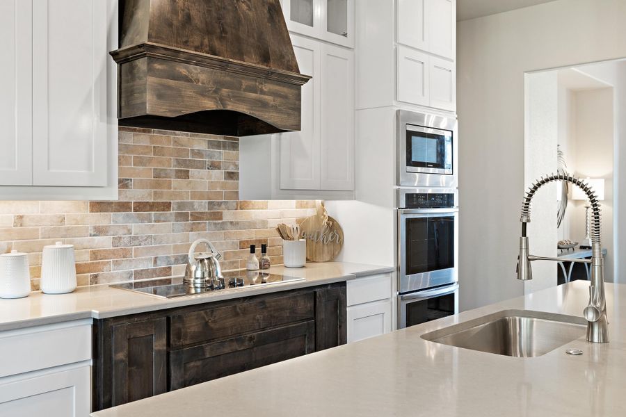 Close-up of interior finishes in a home at Vintage Oaks, Weatherford (Image 87).