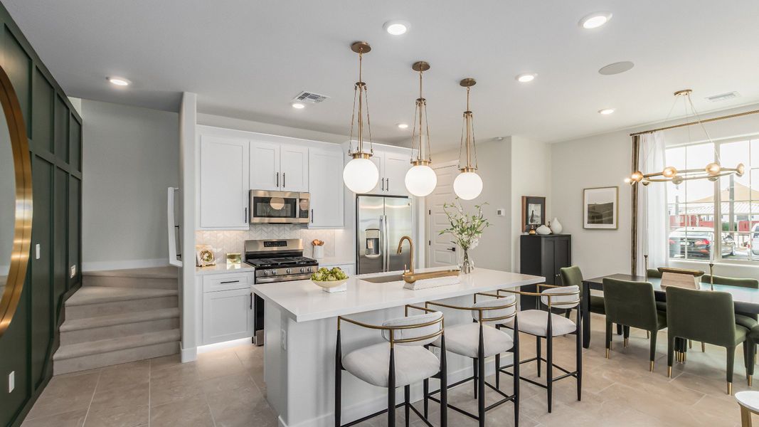 Furnished interior in a model home at Surprise City Center in Surprise (Image 4).