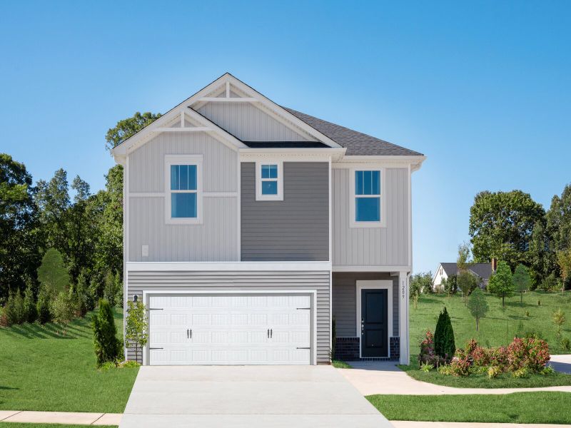 Welcome home to the Dallas floorplan at Walnut Reserve.