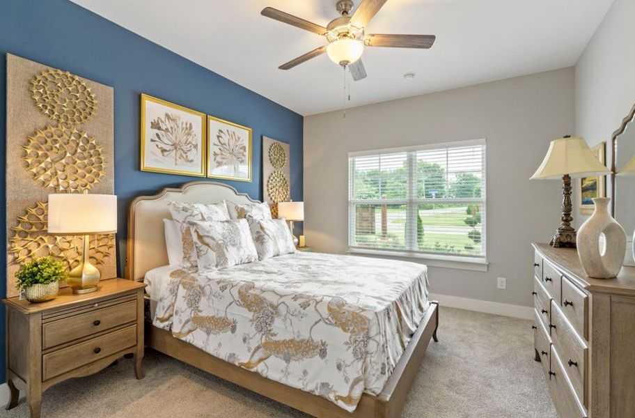 Furnished interior in a model home at Brewer Point in Murfreesboro (Image 18). Furnished interior in a model home at Brewer Point in Murfreesboro (Image 18).