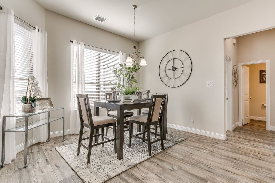 Furnished interior in a model home at Berkshire Estates in Mesquite (Image 17). Furnished interior in a model home at Berkshire Estates in Mesquite (Image 17).