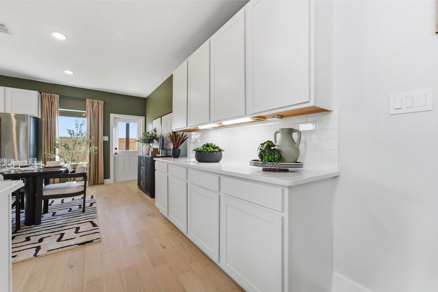 Furnished interior in a model home at Ashland in Angleton (Image 62).