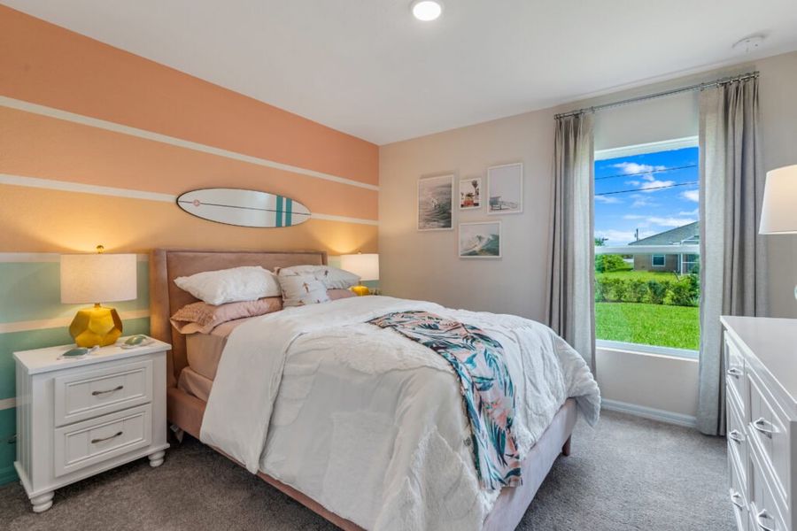 Furnished interior in a model home at LaBelle in Labelle (Image 9).