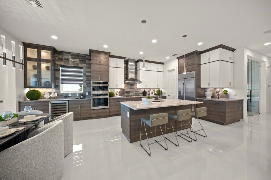 Furnished interior in a model home at Palmera at Wellen Park in Venice (Image 25).