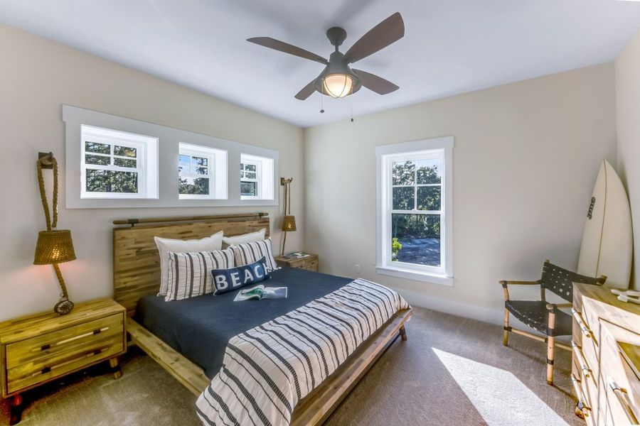 Furnished interior in a model home at Ocean Ridge in St. Augustine Beach (Image 32).