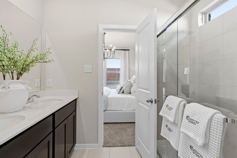 Furnished interior in a model home at Heartland in Heartland (Image 49). Furnished interior in a model home at Heartland in Heartland (Image 49).