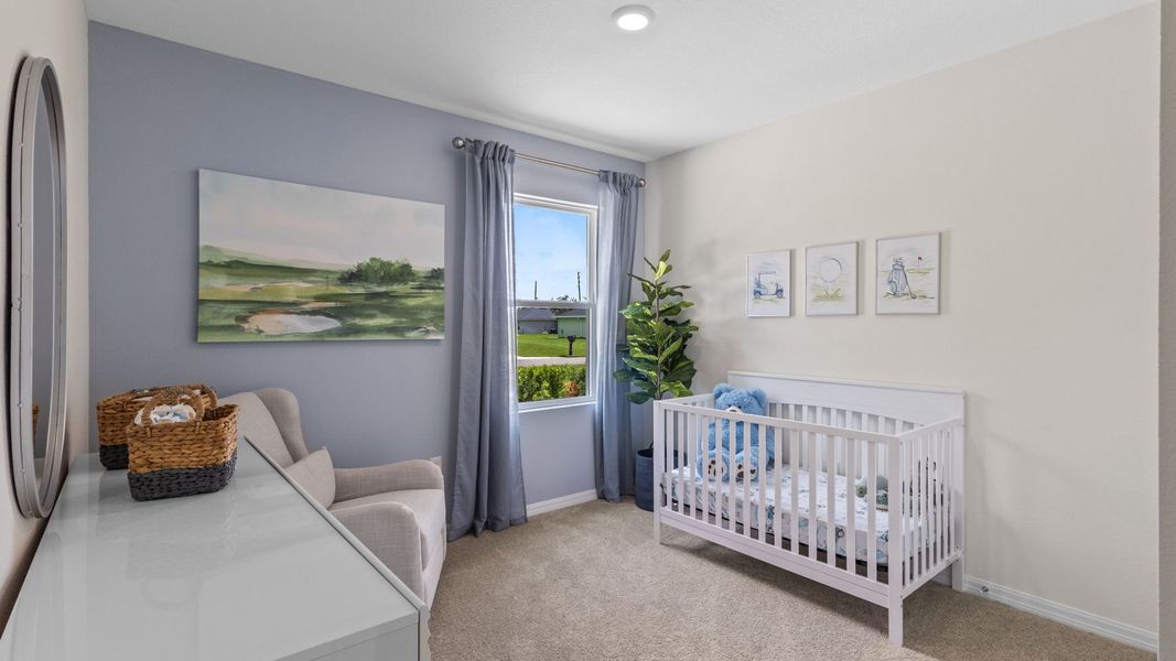 Furnished interior in a model home at Sun N Lake in Sebring (Image 21).