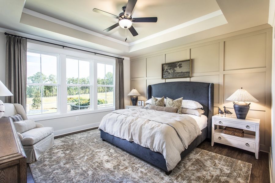 Furnished interior in a model home at Gatherings® at GreenHouse in Marietta (Image 6).