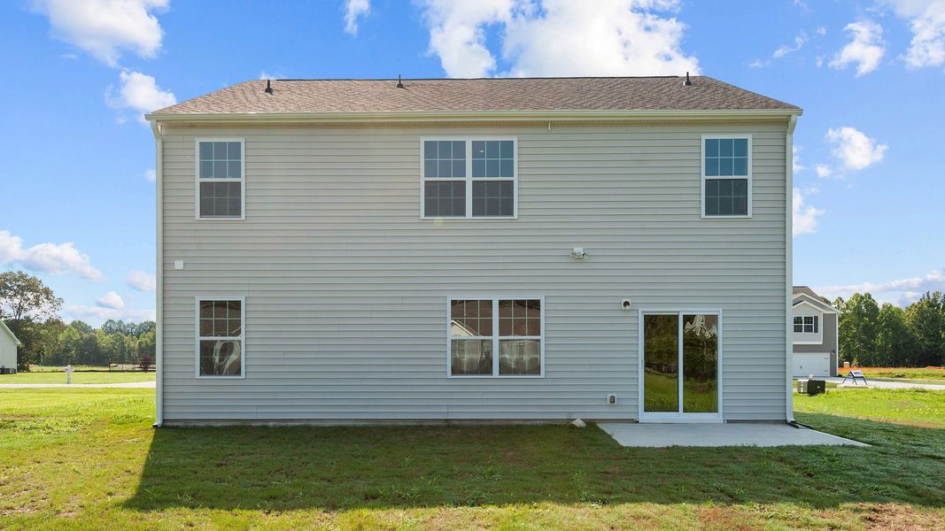 Exterior details of a home in Bentridge, Rocky Mount (Image 4).