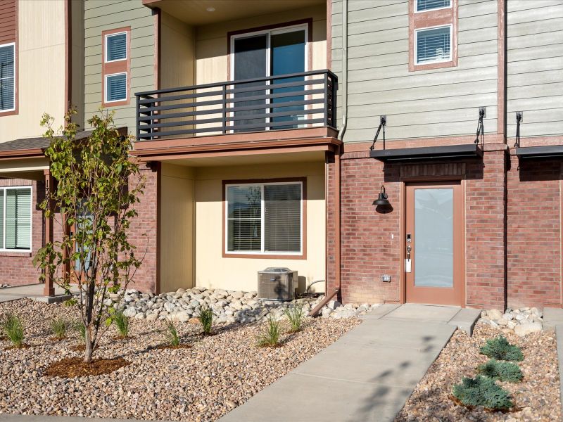 The Cameron floorplan exterior image taken at a Meritage Homes community in Broomfield, CO.