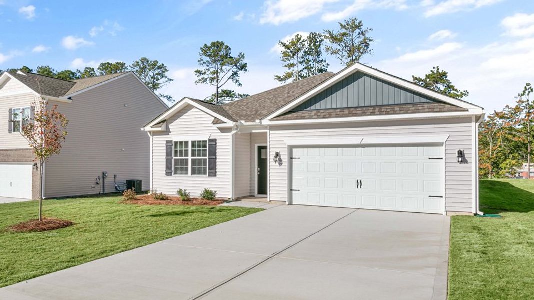 Front exterior of a home in the Southbury community, located in Carthage, NC (Image 14).