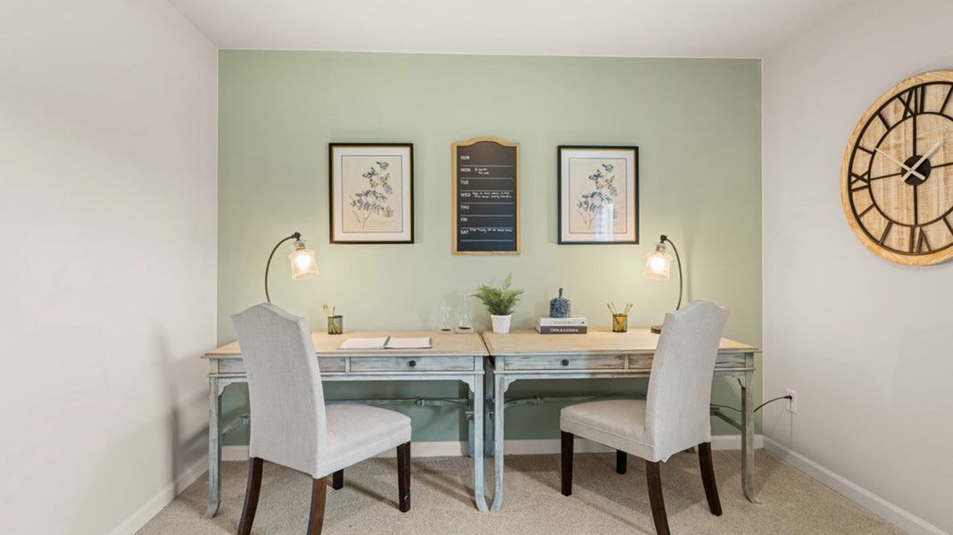 Furnished interior in a model home at Wrenfield at Chanticleer in North Augusta (Image 27). Furnished interior in a model home at Wrenfield at Chanticleer in North Augusta (Image 27).