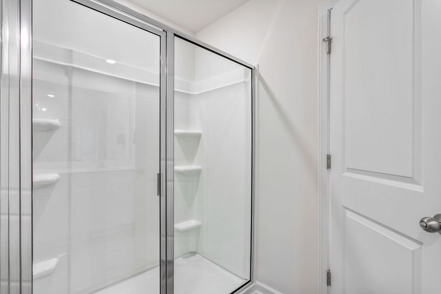 Furnished interior in a model home at Glennview in Kernersville (Image 15).