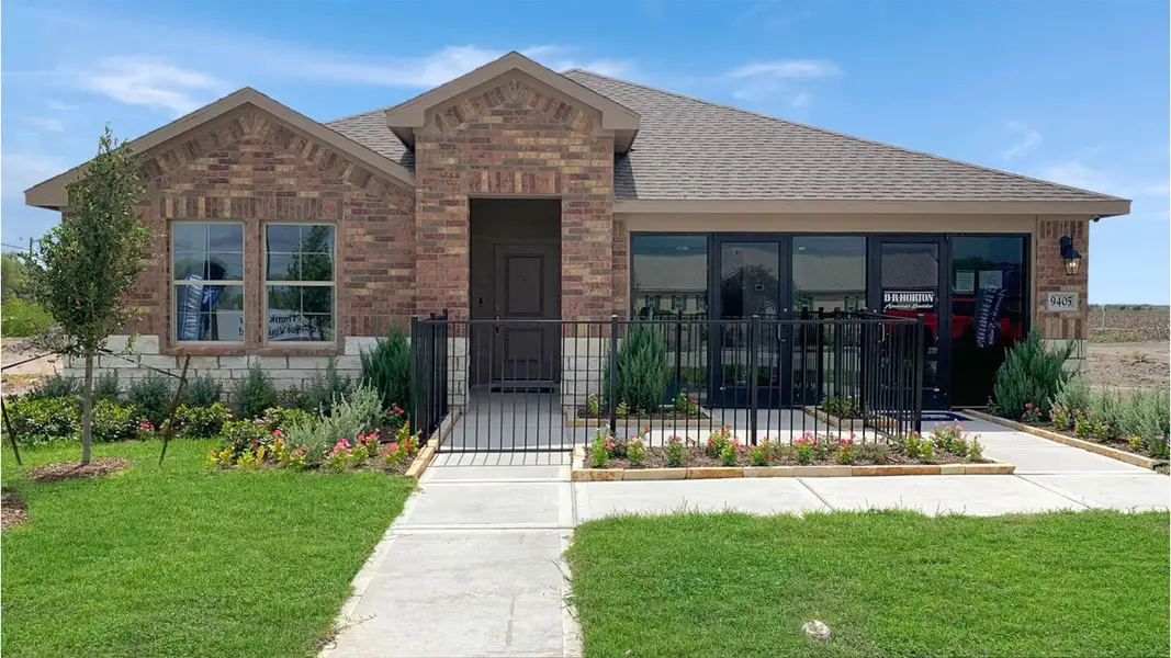 Front exterior of a home in the Royal Oak South community, located in Corpus Christi, TX (Image 1).