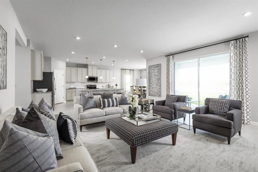 Furnished interior in a model home at Brighton in Venice (Image 12). Furnished interior in a model home at Brighton in Venice (Image 12).