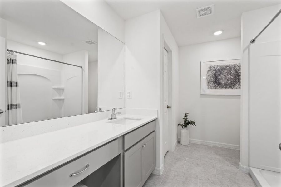 Furnished interior in a model home at Palm Bay in Palm Bay (Image 40).