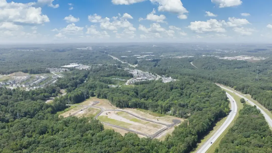Site preparation and early development at Keithsburg Crossing in Canton, GA (Image 7).
