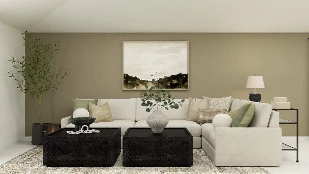 Furnished interior in a model home at Curiosity Creek: The Estates in Palmetto (Image 6).