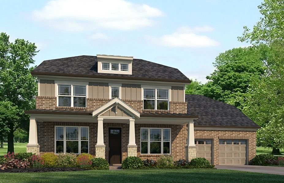 Front exterior of a home in the Twin Oaks community, located in Oakland, TN (Image 29). Front exterior of a home in the Twin Oaks community, located in Oakland, TN (Image 29).