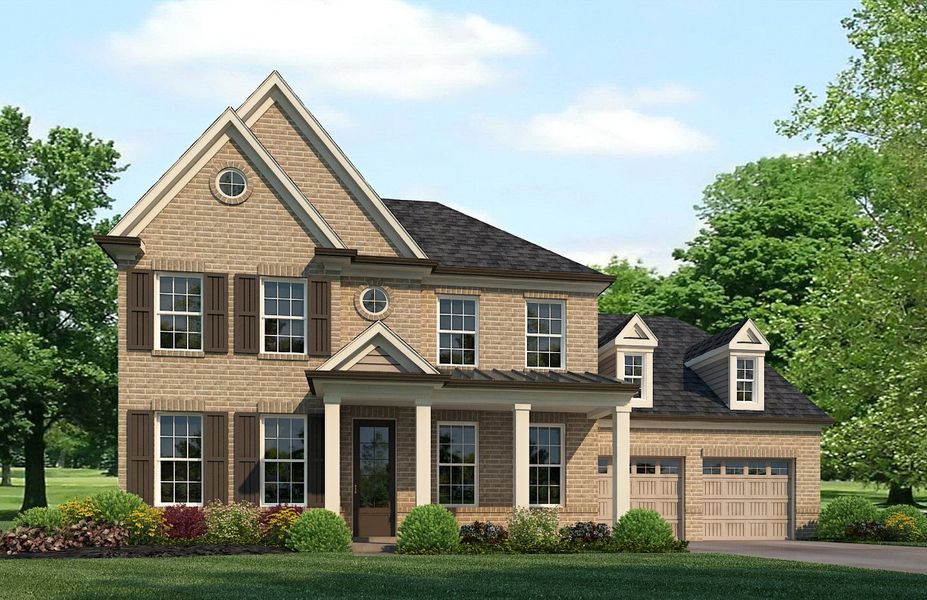 Front exterior of a home in the Twin Oaks community, located in Oakland, TN (Image 28). Front exterior of a home in the Twin Oaks community, located in Oakland, TN (Image 28).