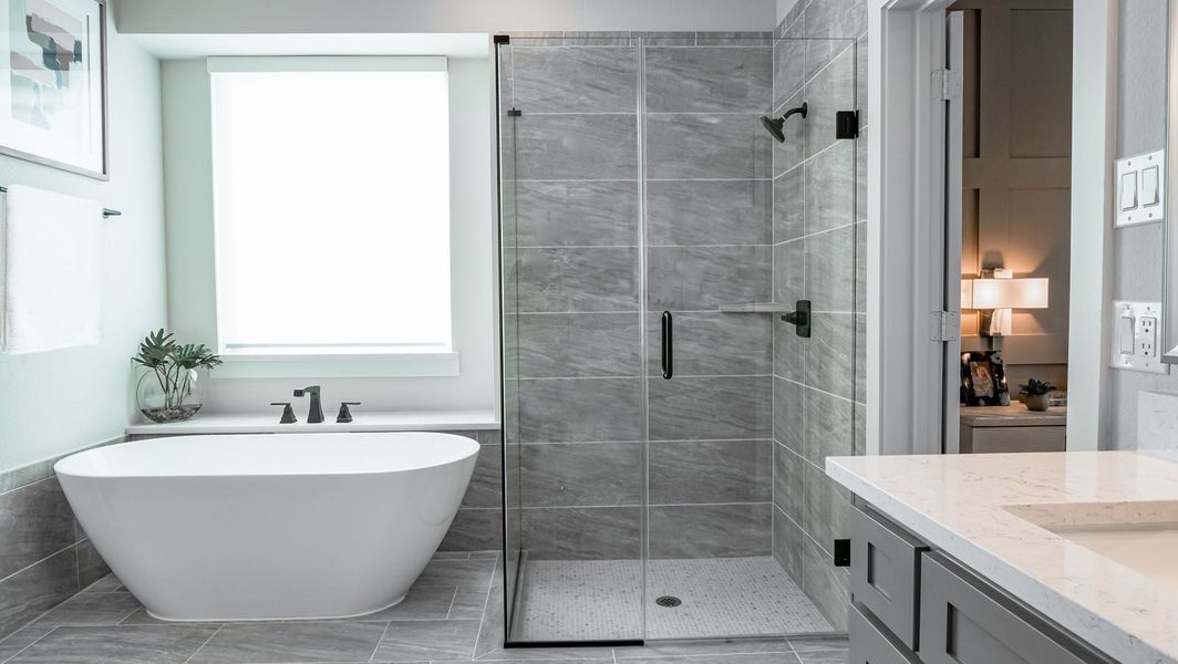 Furnished interior in a model home at Shady Valley Estates in Midlothian (Image 7). Furnished interior in a model home at Shady Valley Estates in Midlothian (Image 7).