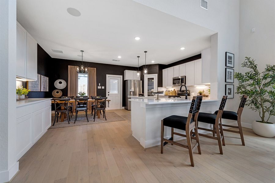 Furnished interior in a model home at Cloud Country in New Braunfels (Image 27). Furnished interior in a model home at Cloud Country in New Braunfels (Image 27).