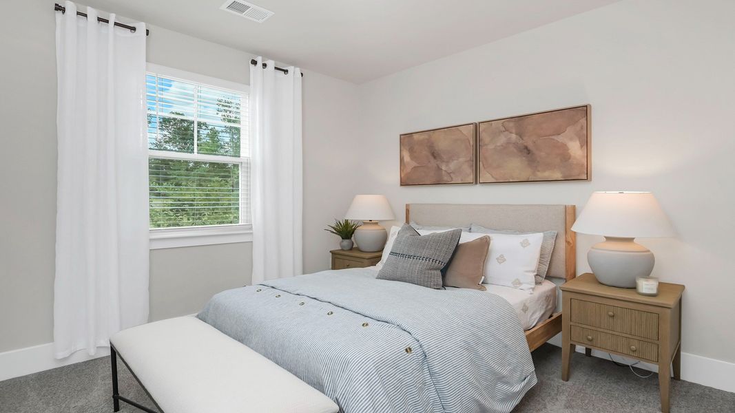 Furnished interior in a model home at Cross Creek in Lexington (Image 27). Furnished interior in a model home at Cross Creek in Lexington (Image 27).