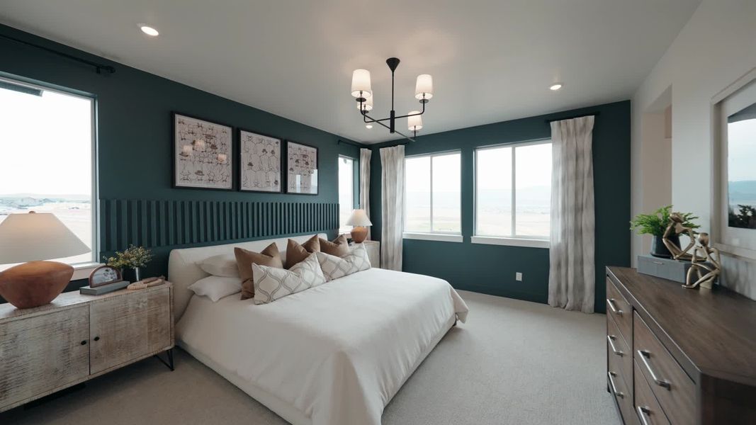 Furnished interior in a model home at Trumark Homes at Sterling Ranch in Littleton (Image 24). Furnished interior in a model home at Trumark Homes at Sterling Ranch in Littleton (Image 24).