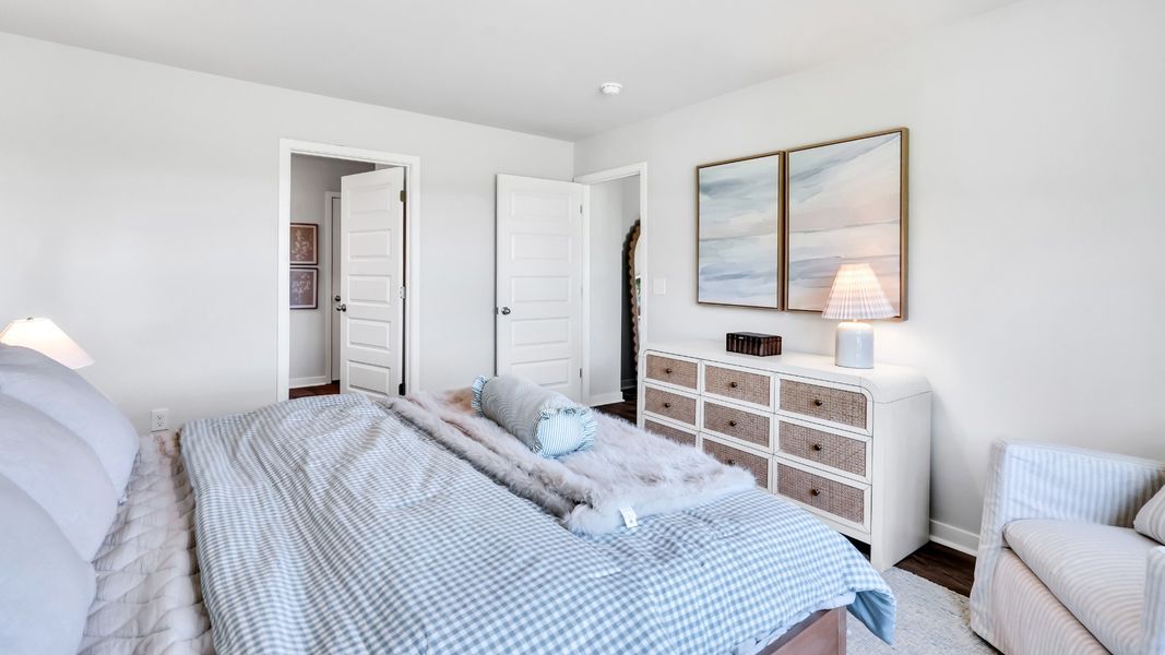Furnished interior in a model home at Driftwood in Richlands (Image 24).