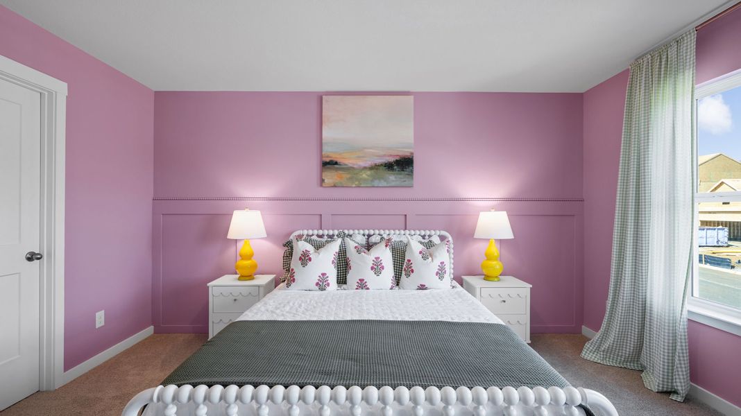 Furnished interior in a model home at Hawks Landing in Apison (Image 25).