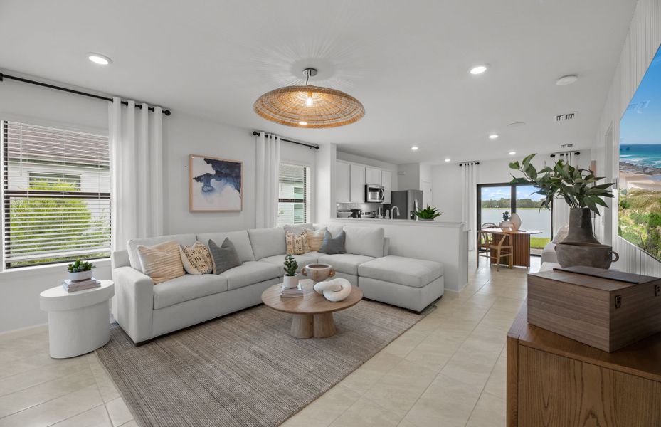 Flow Through Layout Designed with You in Mind by Pulte Homes - Your Ideal New Home Builder. Flow Through Layout Designed with You in Mind by Pulte Homes - Your Ideal New Home Builder.