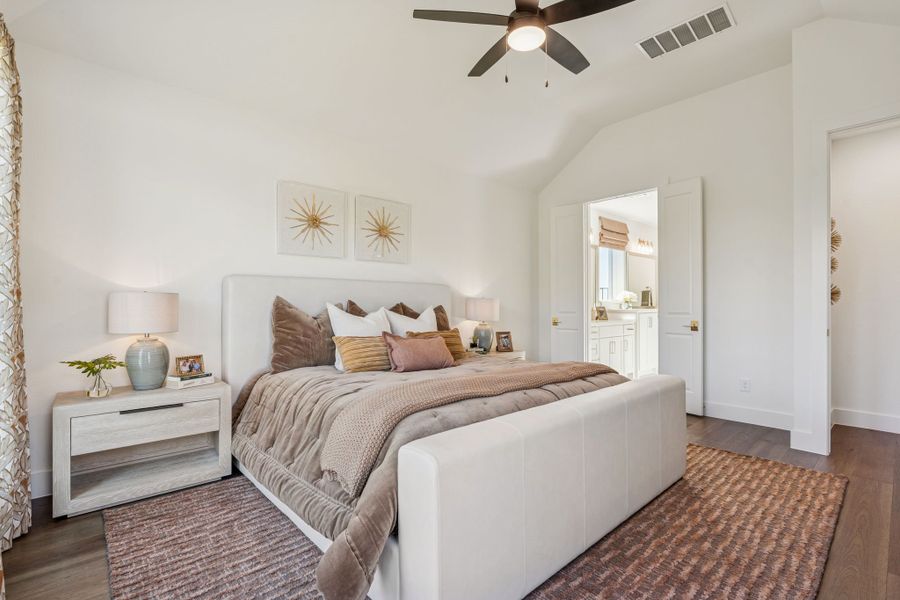 Furnished interior in a model home at Lakewood Village in Lakewood Village (Image 21).