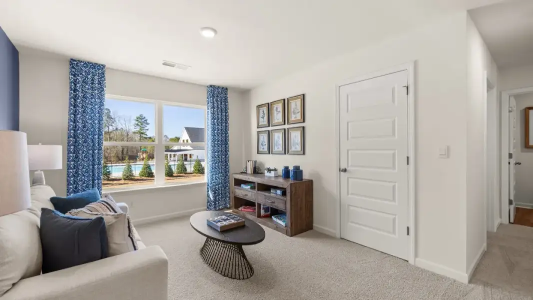 Furnished interior in a model home at Branford Crossing in Stockbridge (Image 22).