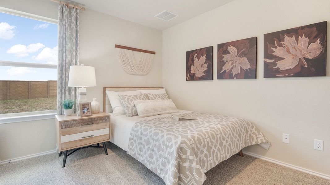 Furnished interior in a model home at Pecan Creek in Temple (Image 21).